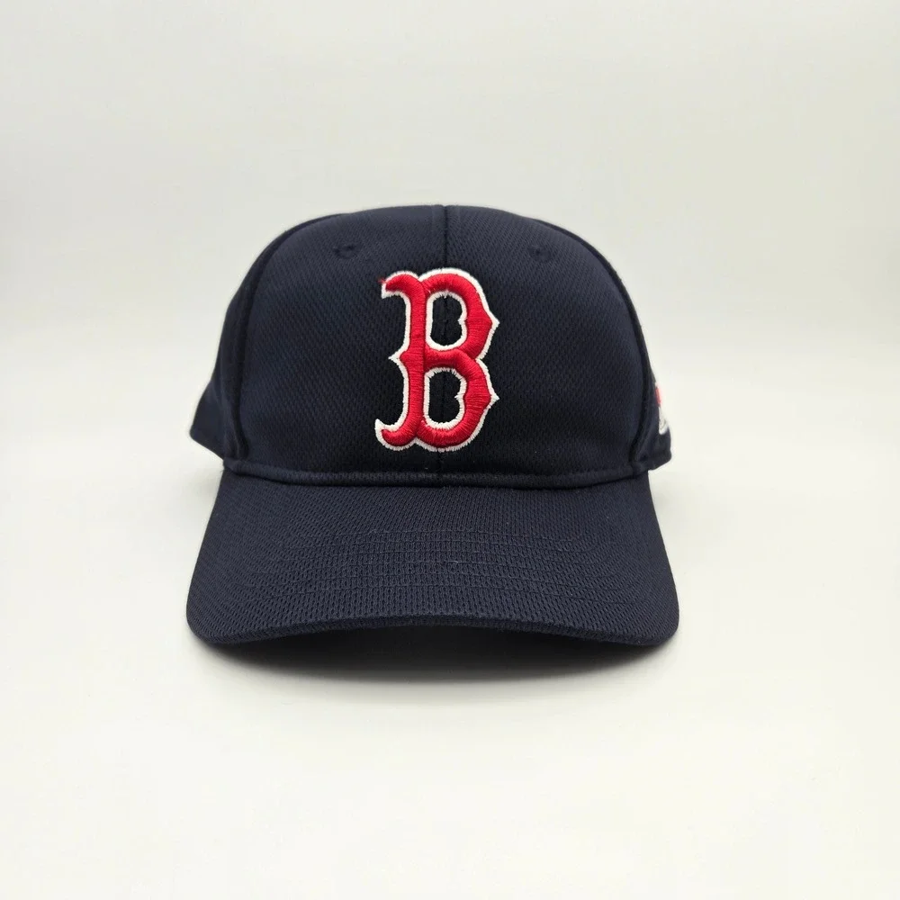 Team MLB Boston Red Sox Hat Youth Navy‎ Blue Baseball Cap Sporty Gorpcore
